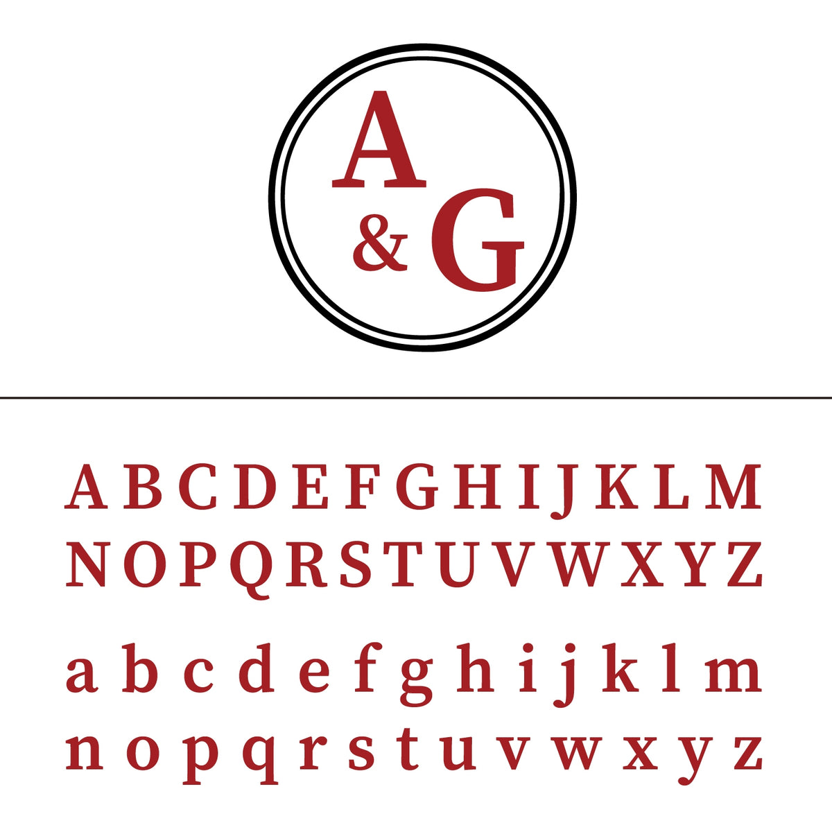 Personalisiert Einfach Basic Hochzeit Monogramm Siegelwachs Siegelstempel Stempel 34