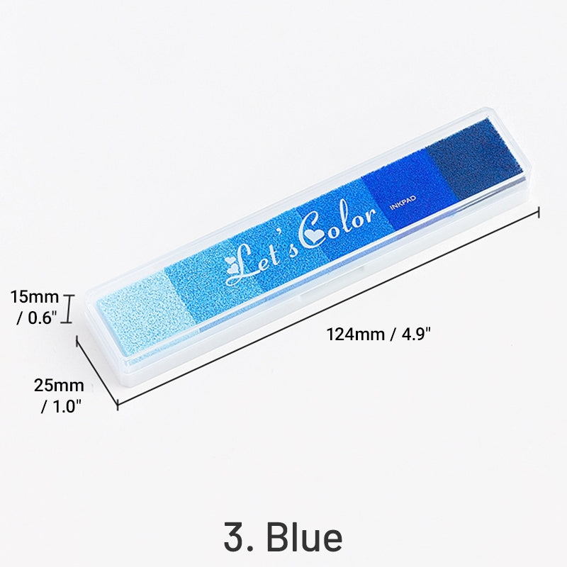 Ensemble de Tampons Encreurs Dégradé Long Couleur Bonbon sku-3