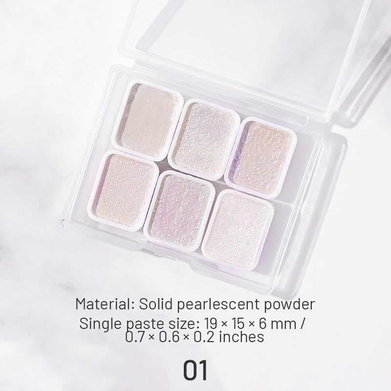 Pâte de Poudre Solide Illuminatrice Spécialisée Sceau de Cire à Cacheter sku-1