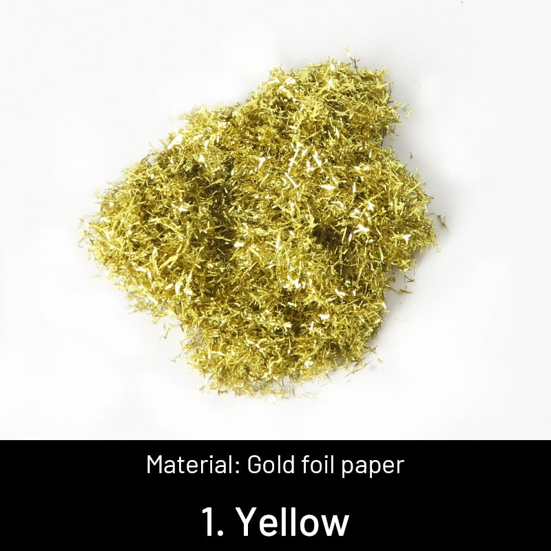 DIY Decorative Crushed Gold Leaves sku-1