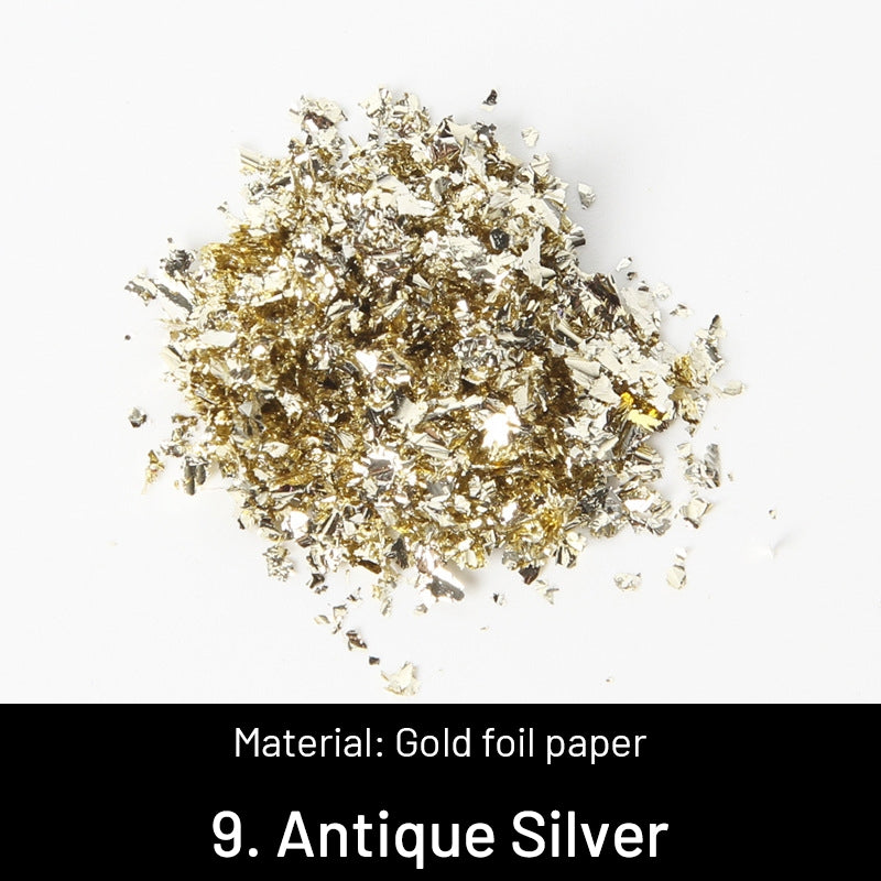 DIY Decorative Crushed Gold Leaves sku-9