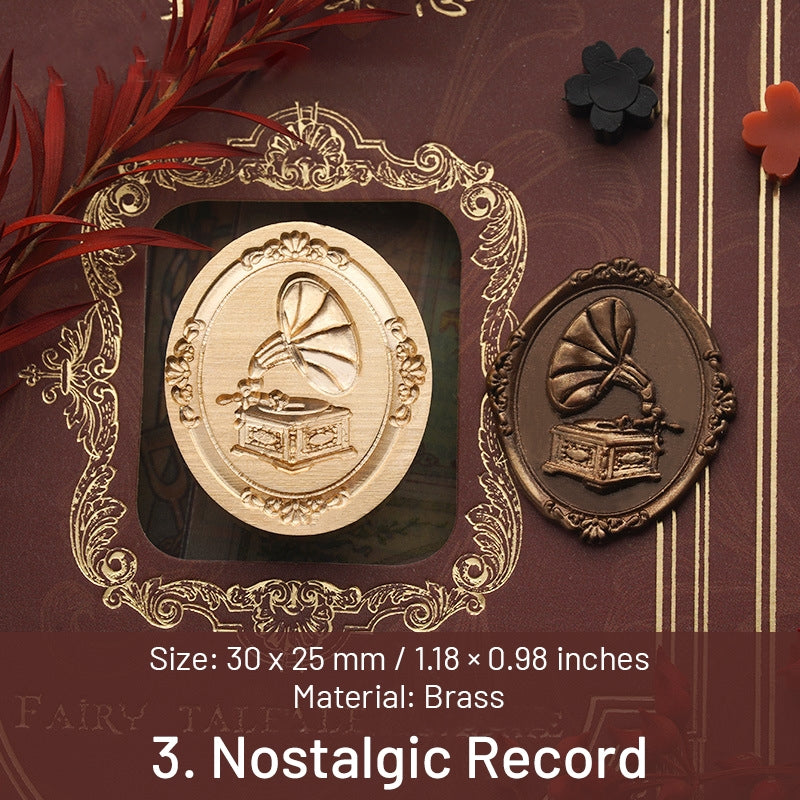 3D Relief Lady Wax Seal Stamp (6 Designs) sku-3