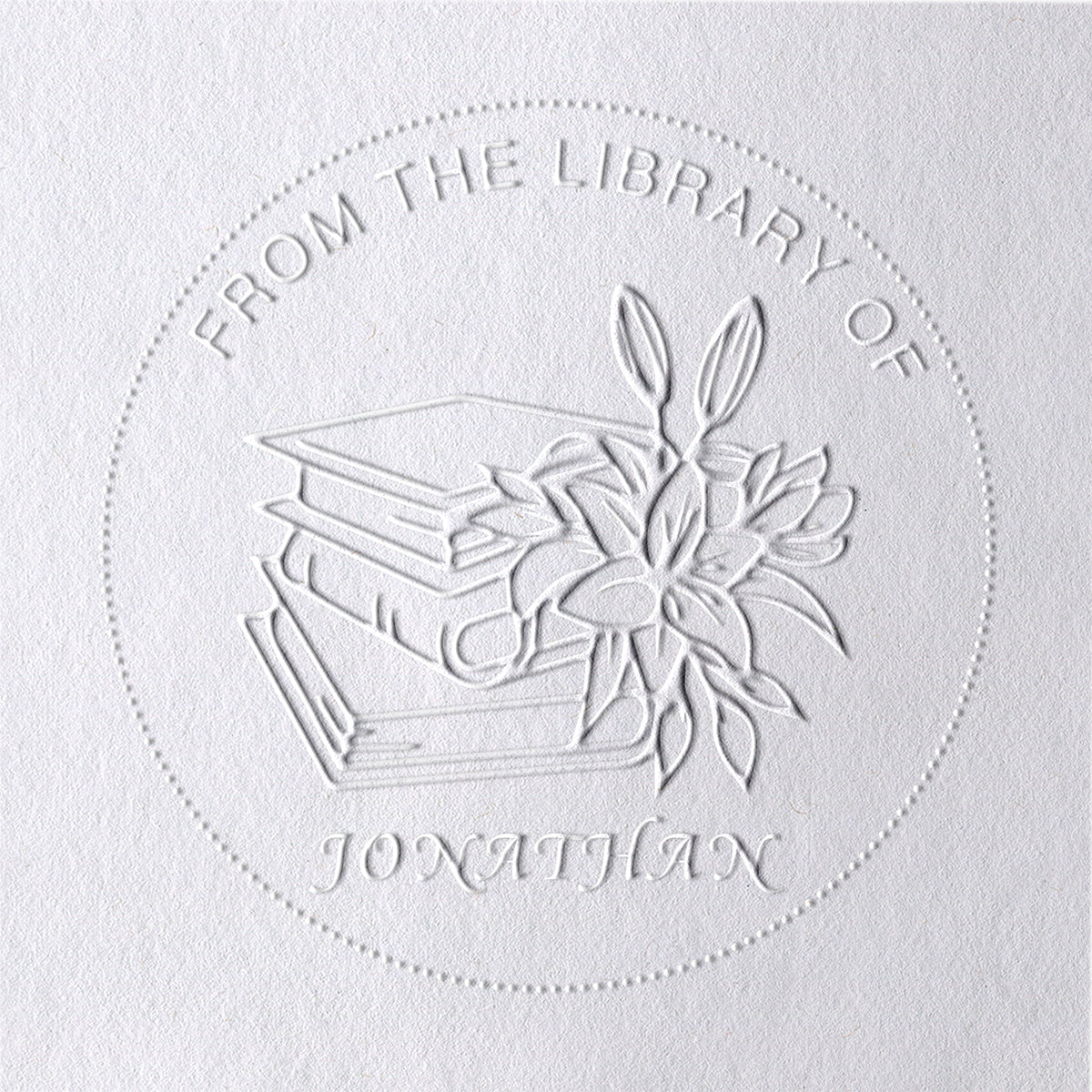 Personalisierte Pflanzen-Buchprägezange Personalisierte Pflanzen-Buchprägezange3-11