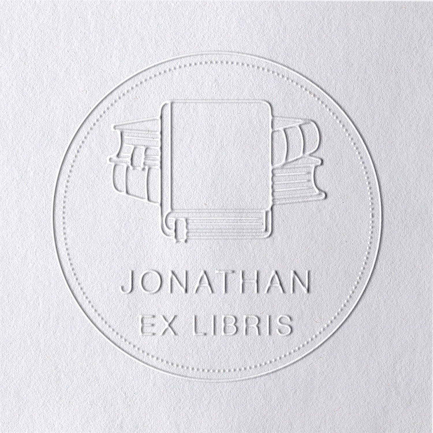 Individueller Buchstapel-Prägestempel Individueller Buchstapel-Prägestempel19-11