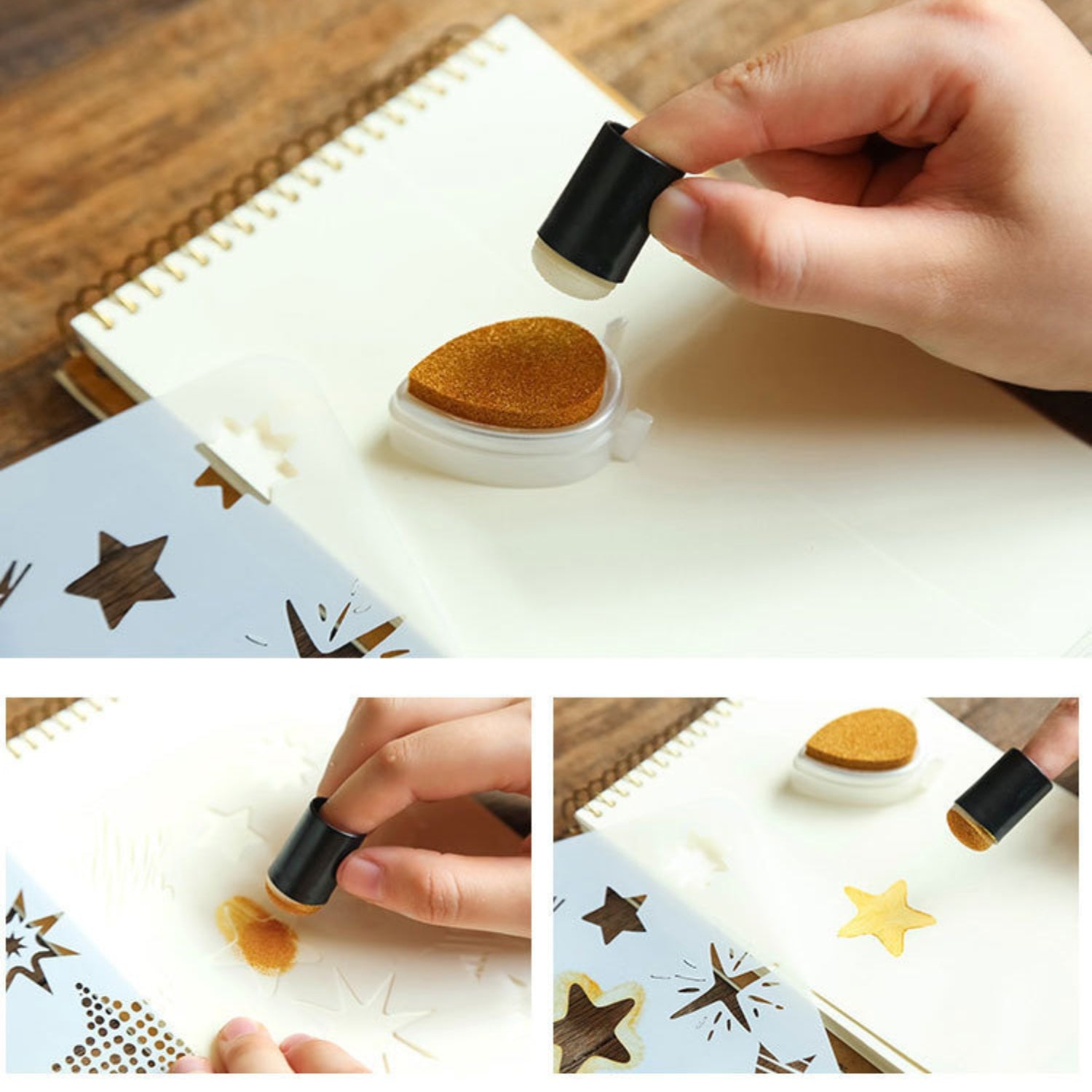 Sponge Finger Applicator Kit 7