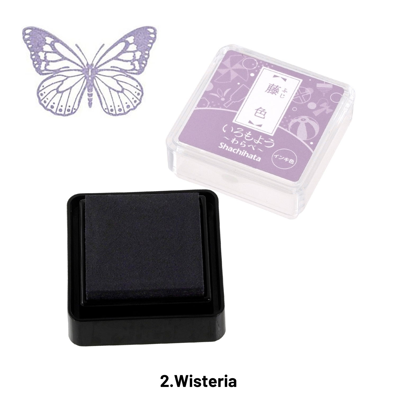 Japanese Shachihata Mini Oil-based Paint Rubber Stamp Ink Pad (29 Colors) 2