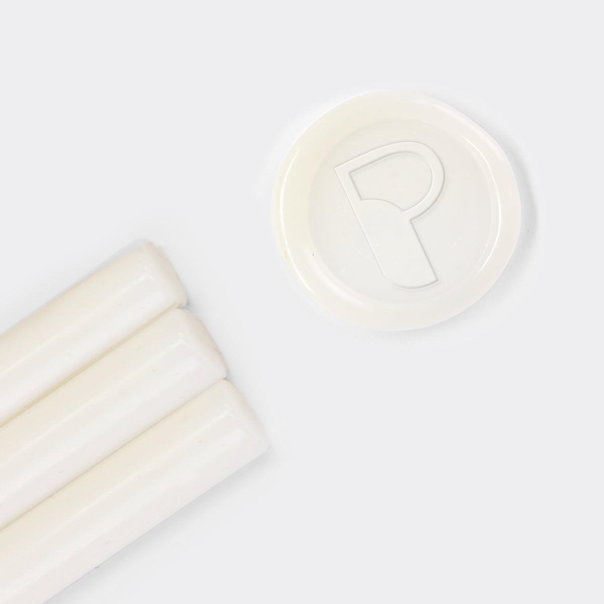 Weißes Siegelwachs-Stäbchen-Set (zufällige 20 Stück)11