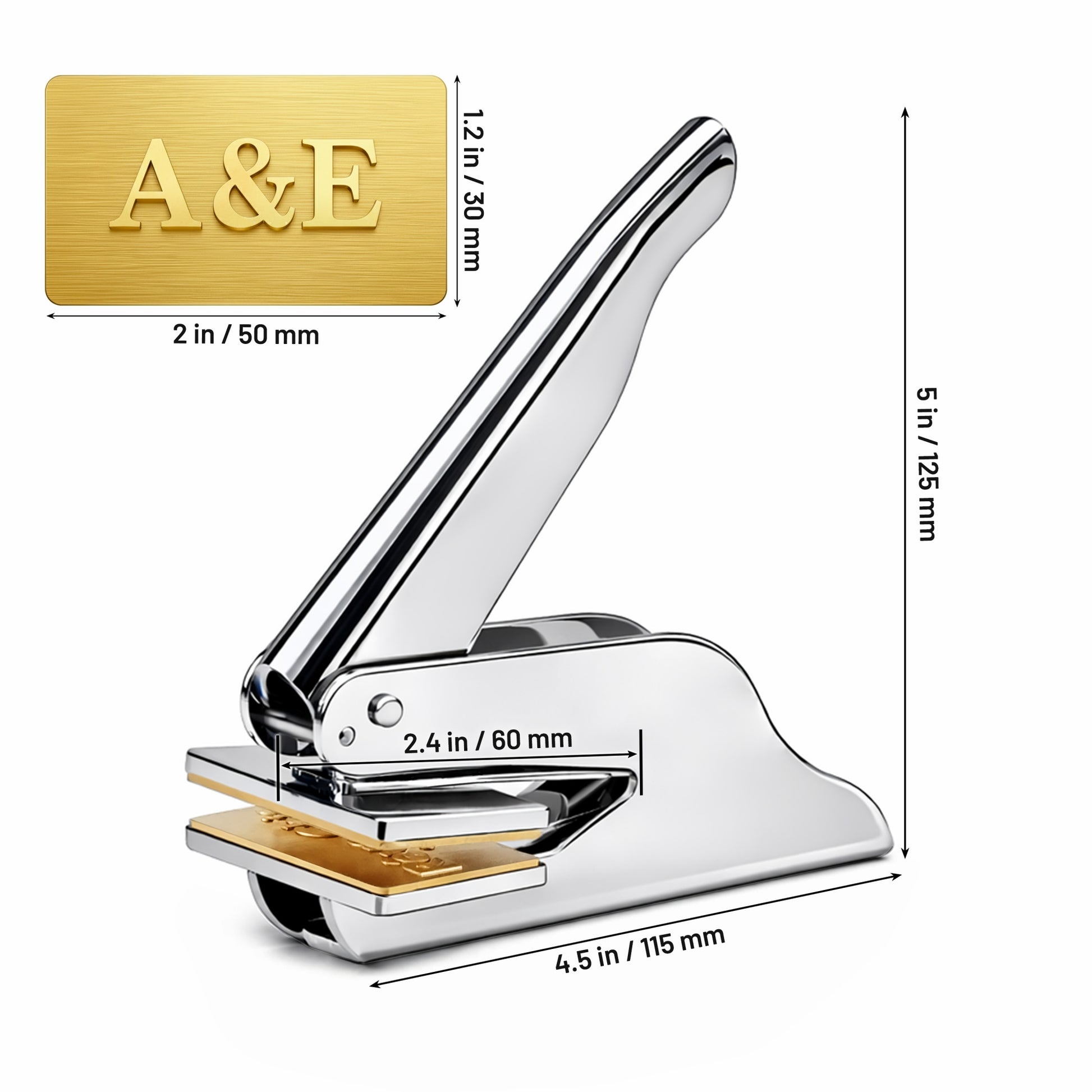 Custom Embosser with Your Logo 2