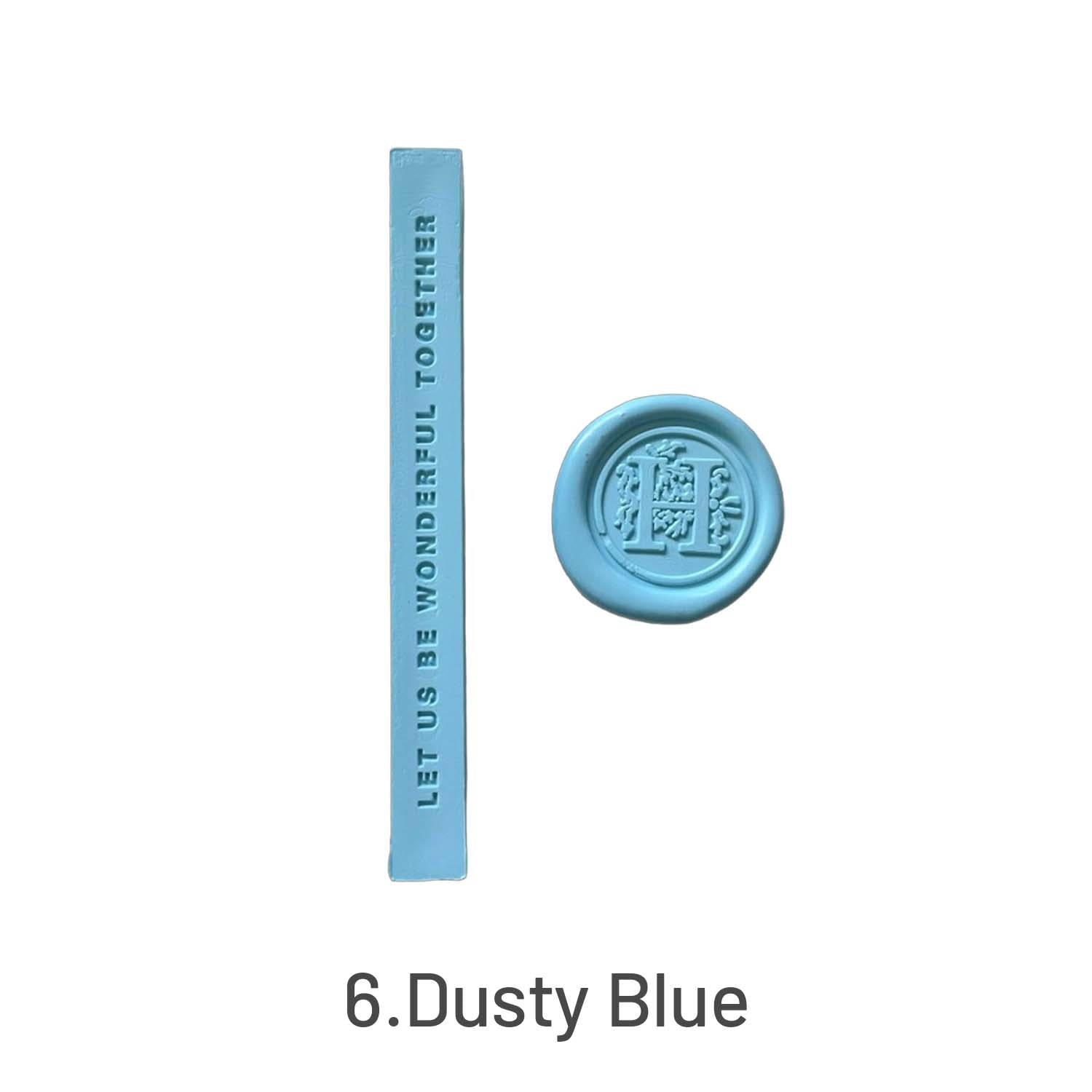 Matte Pastell Dochloser Siegelwachs Stick6