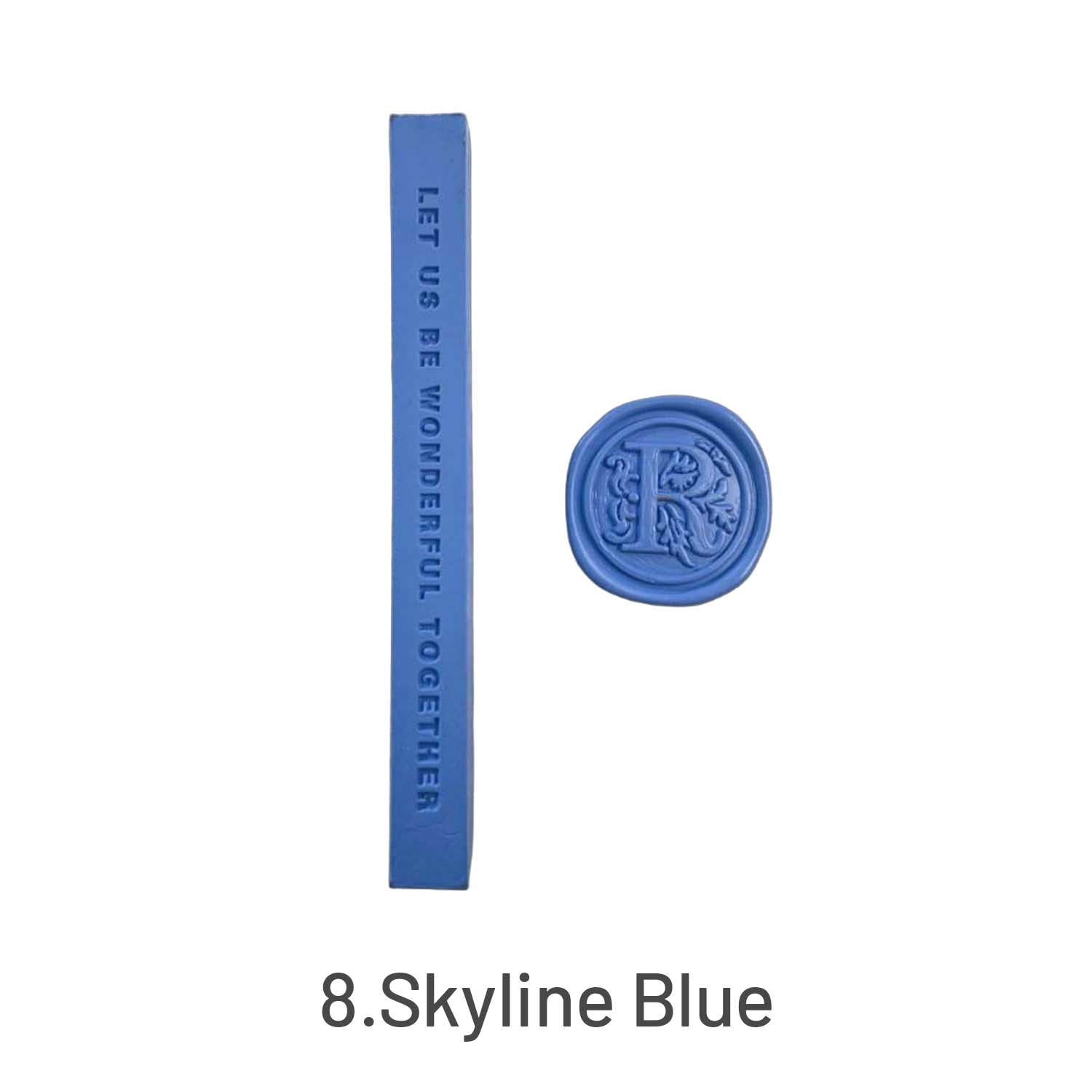 Matte Pastell Docht-freier Siegelwachs Stick8