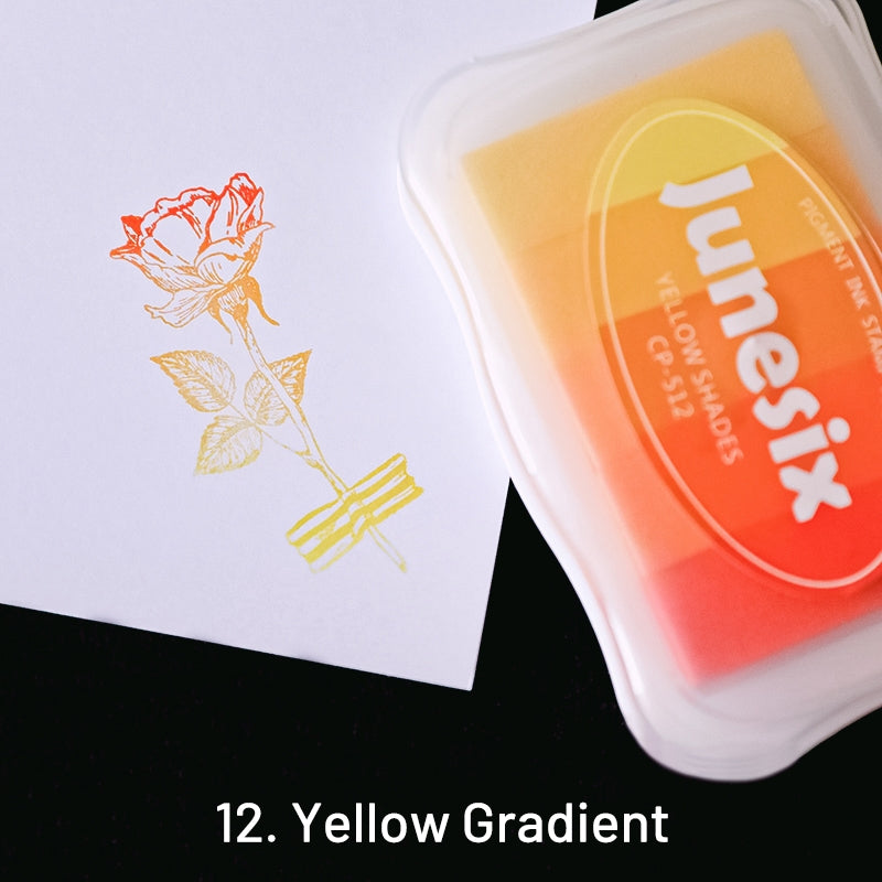 Pearlescent Multicolor 3-Color Gradient Ink PadSKU-12