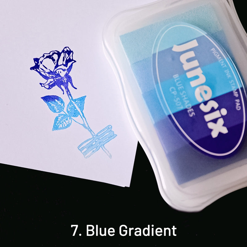 Pearlescent Multicolor 3-Color Gradient Ink PadSKU-7
