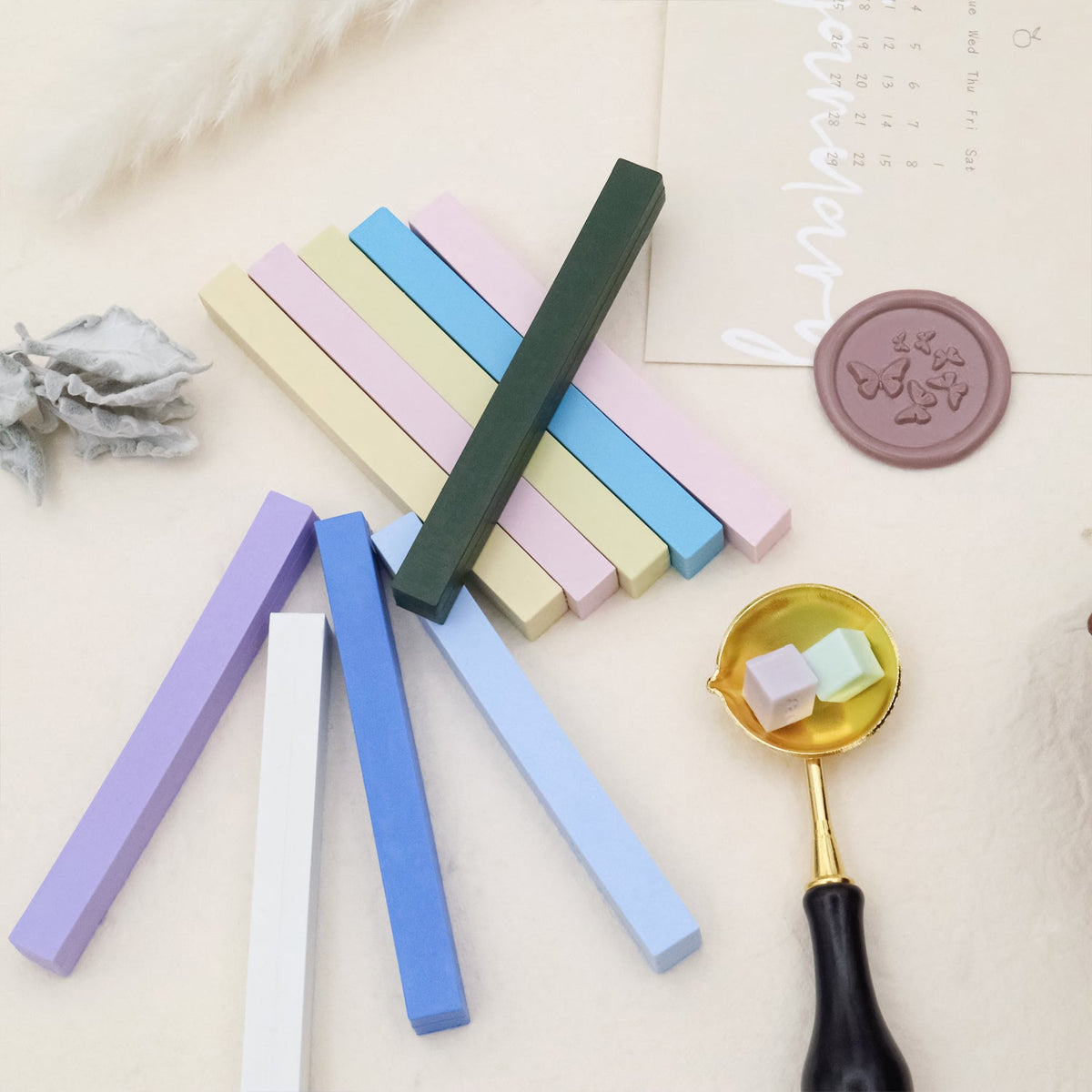 Stamprints Matte Pastel Wickless Sealing Wax Stick 2
