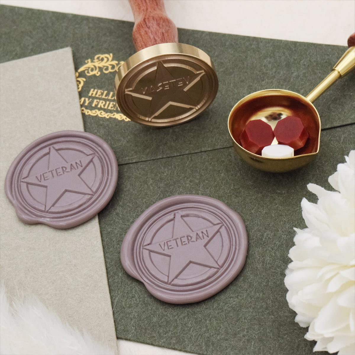 Stamprints Military Art Wax Seal Stamp 4
