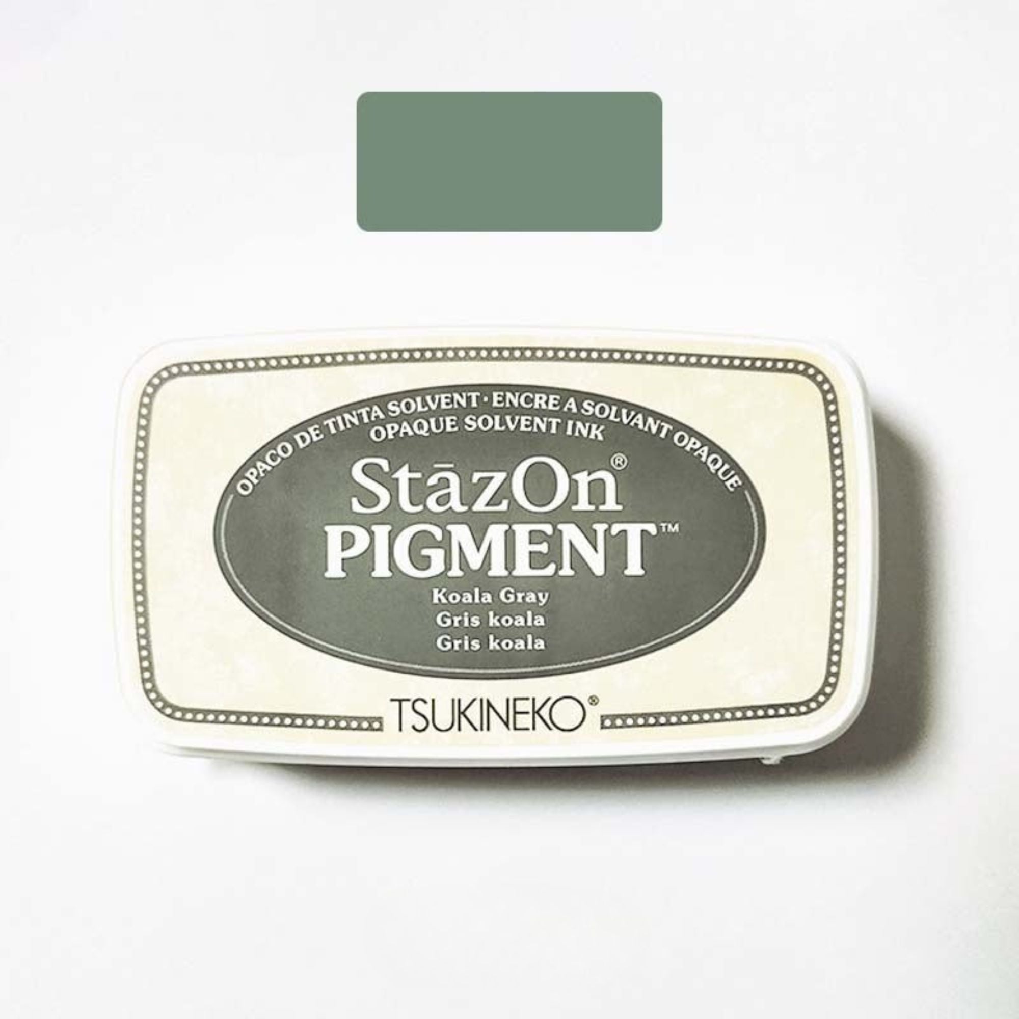 Almofada de Carimbo de Tinta Pigmentada de Secagem Rápida StazOn12